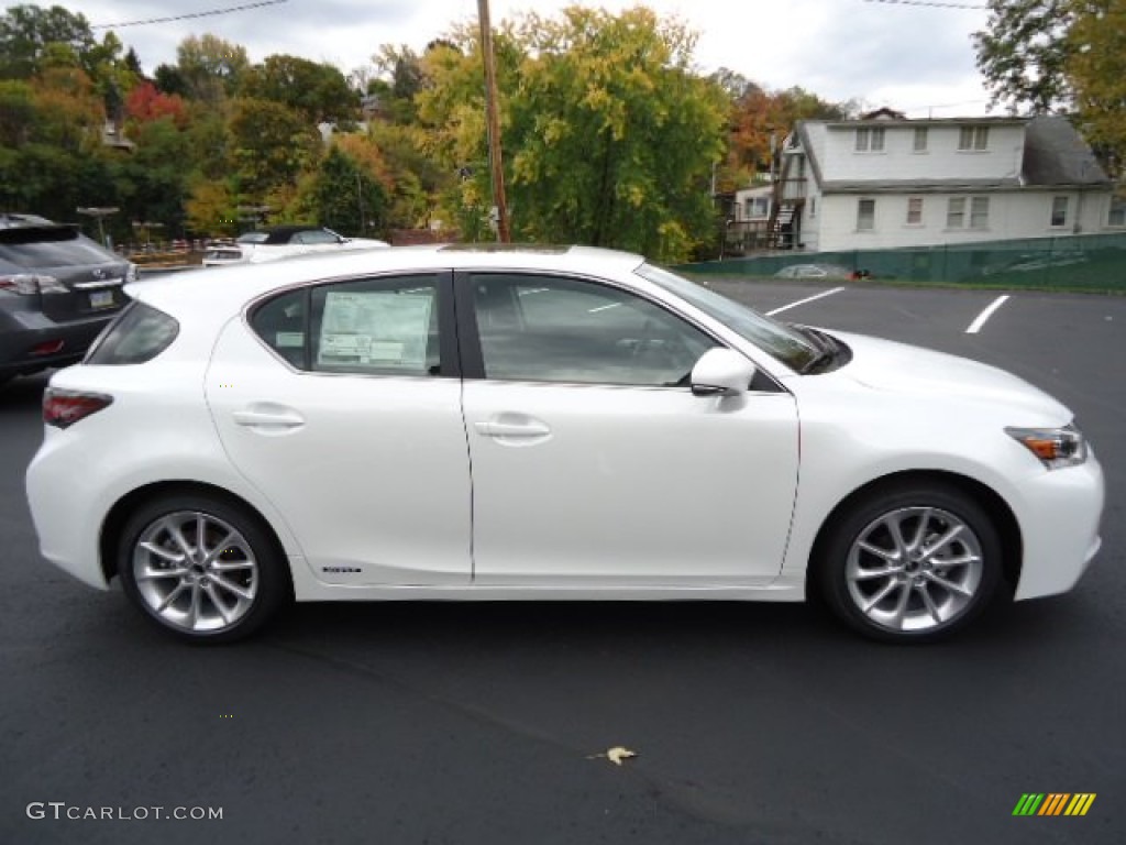Starfire White Pearl 2013 Lexus CT 200h Hybrid Premium Exterior Photo #72487880