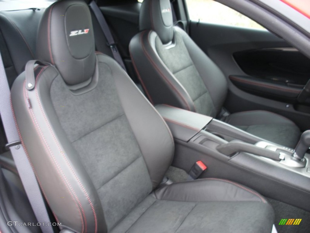 Black Interior 2013 Chevrolet Camaro ZL1 Photo #72487885