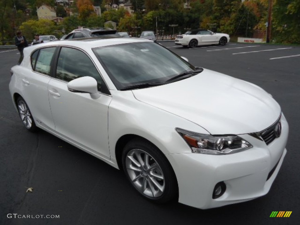 Starfire White Pearl 2013 Lexus CT 200h Hybrid Premium Exterior Photo #72487900