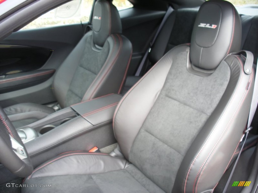 Black Interior 2013 Chevrolet Camaro ZL1 Photo #72487903