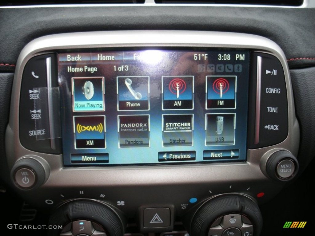 2013 Chevrolet Camaro ZL1 Controls Photo #72488100
