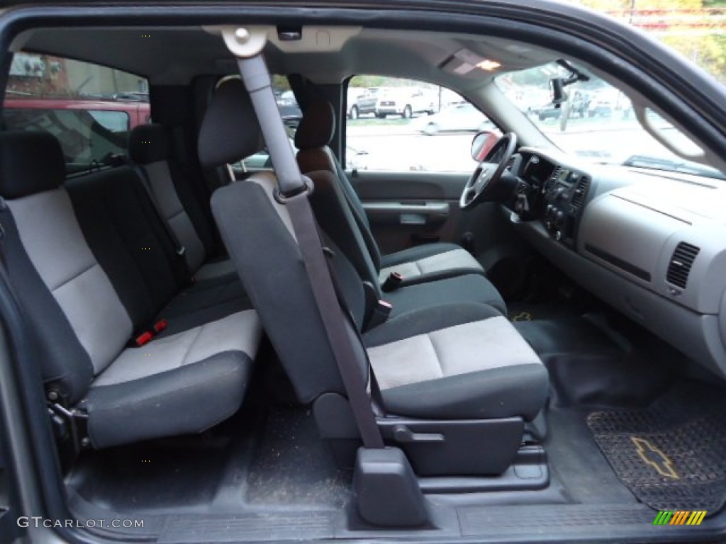 2008 Silverado 1500 Work Truck Extended Cab - Graystone Metallic / Dark Titanium photo #7