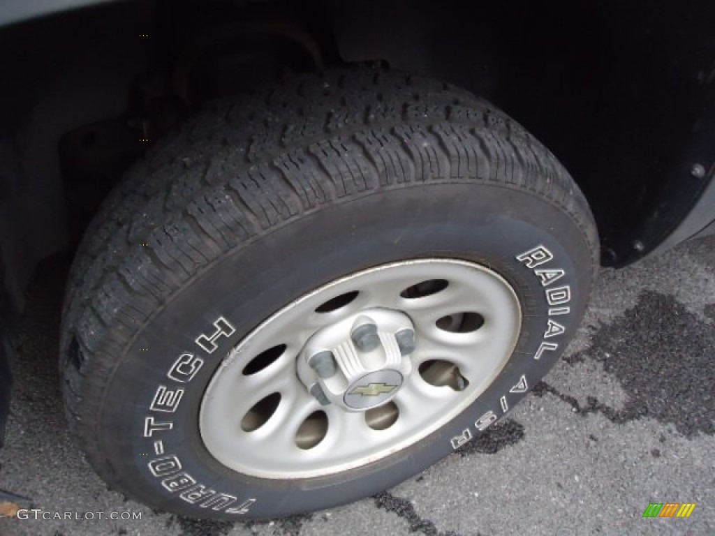 2008 Silverado 1500 Work Truck Extended Cab - Graystone Metallic / Dark Titanium photo #8