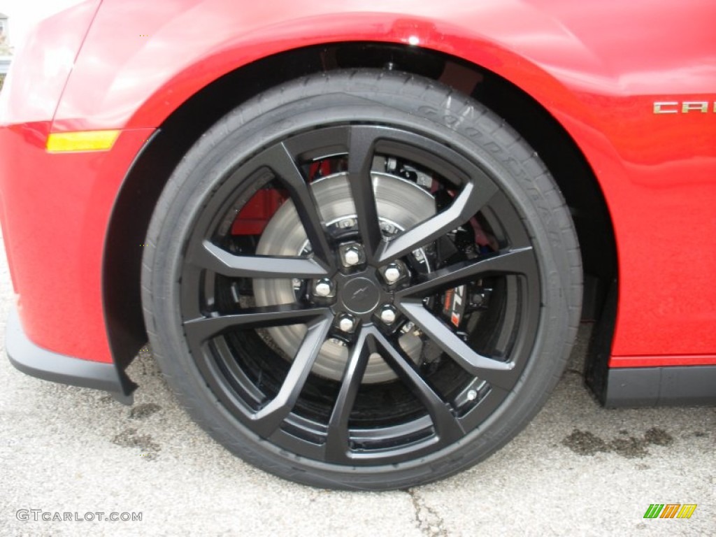 2013 Camaro ZL1 - Victory Red / Black photo #48
