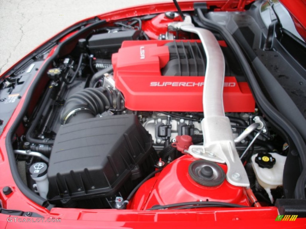 2013 Chevrolet Camaro ZL1 6.2 Liter Eaton Supercharged OHV 16-Valve LSA V8 Engine Photo #72488668