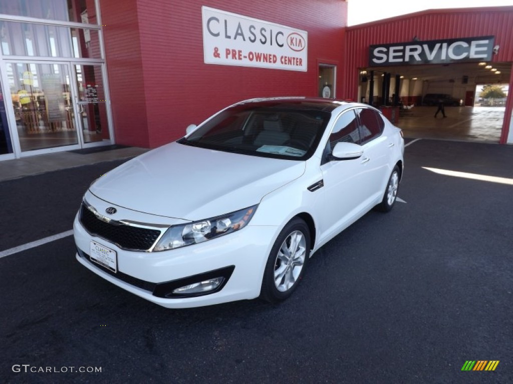 Snow White Pearl Kia Optima