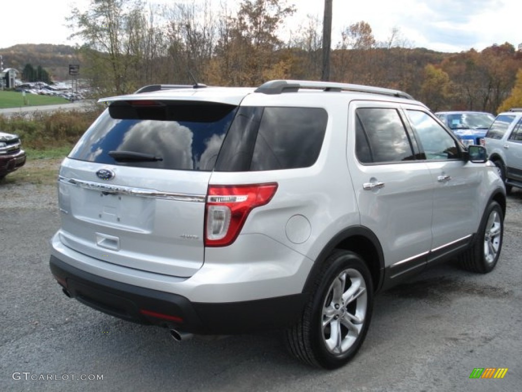 2011 Explorer Limited 4WD - Ingot Silver Metallic / Charcoal Black photo #8