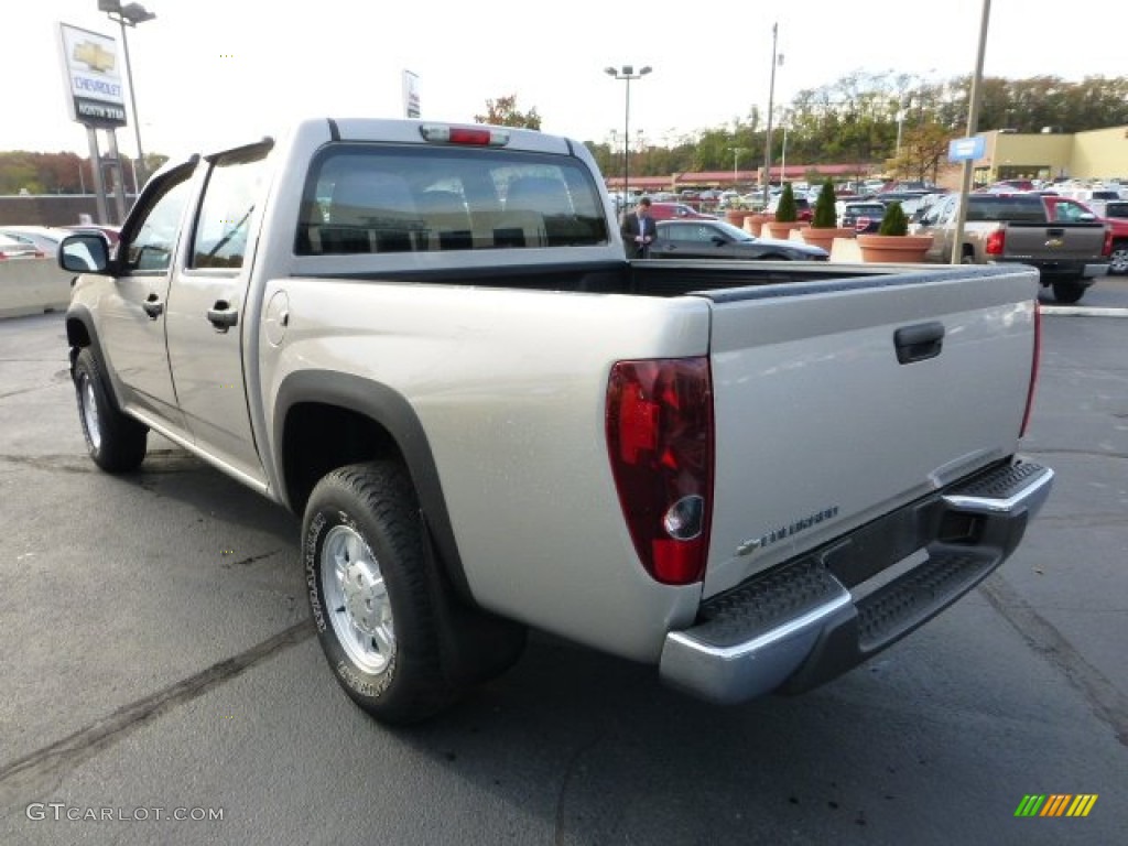 2006 Colorado LT Crew Cab 4x4 - Silver Birch Metallic / Very Dark Pewter photo #5