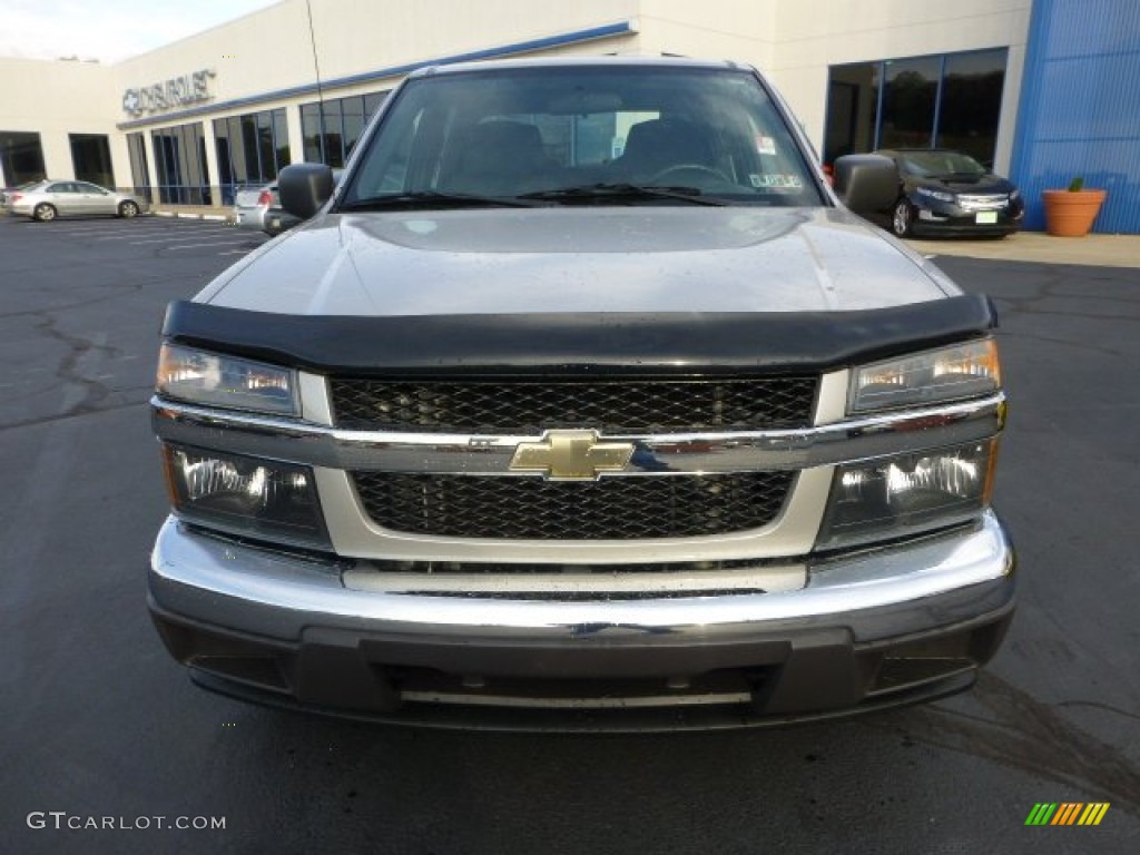 2006 Colorado LT Crew Cab 4x4 - Silver Birch Metallic / Very Dark Pewter photo #8