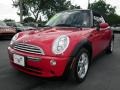 2006 Chili Red Mini Cooper Convertible  photo #11