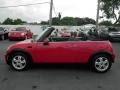 2006 Chili Red Mini Cooper Convertible  photo #25