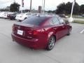 2008 Matador Red Mica Lexus IS 250  photo #3