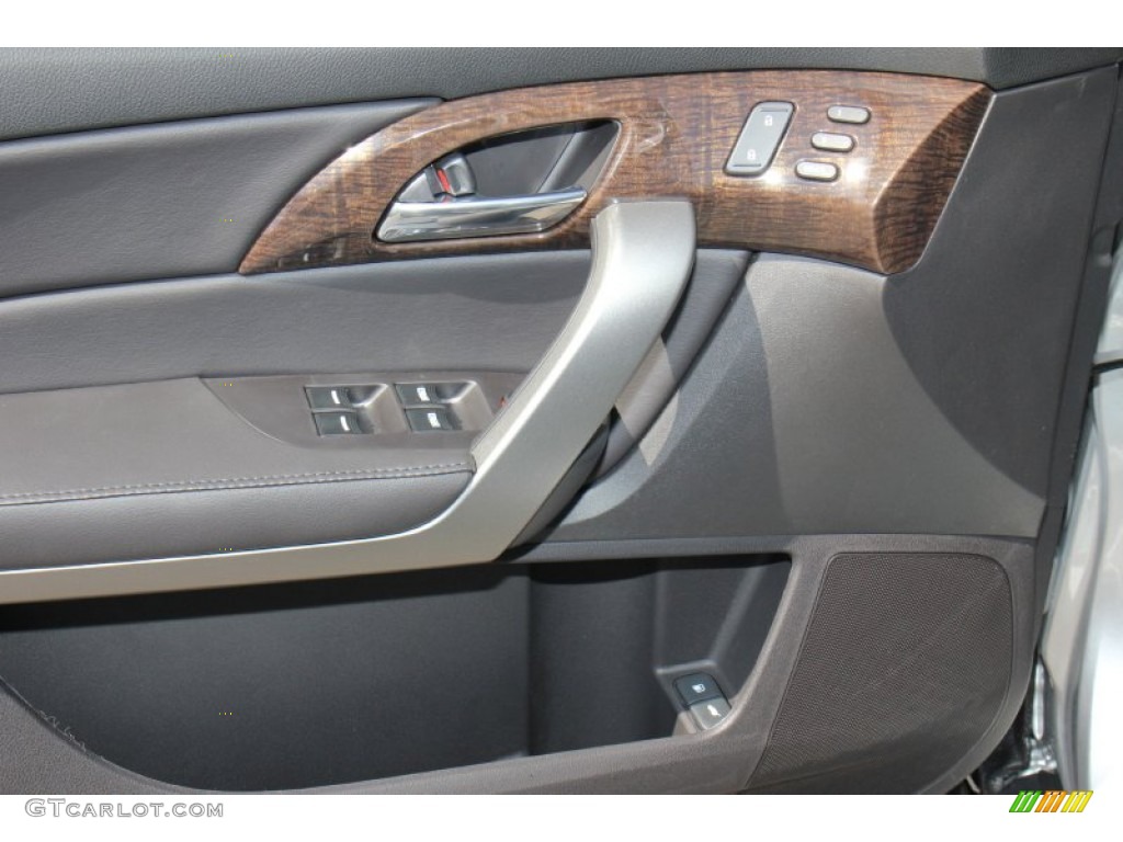 2013 MDX SH-AWD - Palladium Metallic / Ebony photo #18