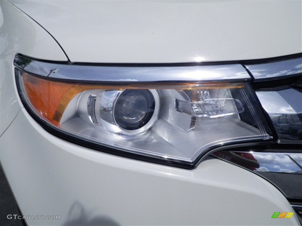 2011 Edge SEL - White Suede / Medium Light Stone photo #3