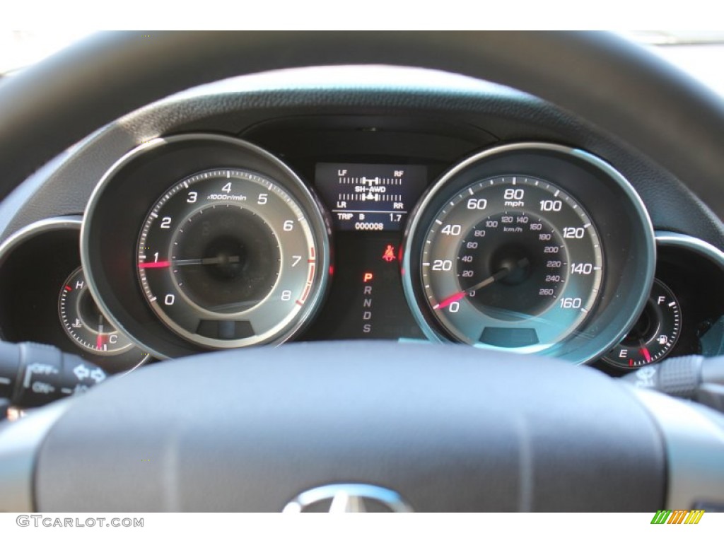 2013 Acura MDX SH-AWD Gauges Photo #72491332