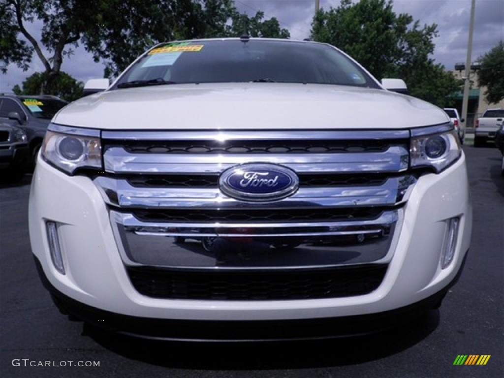 2011 Edge SEL - White Suede / Medium Light Stone photo #5