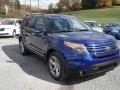 2013 Deep Impact Blue Metallic Ford Explorer Limited 4WD  photo #2