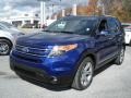 2013 Deep Impact Blue Metallic Ford Explorer Limited 4WD  photo #4