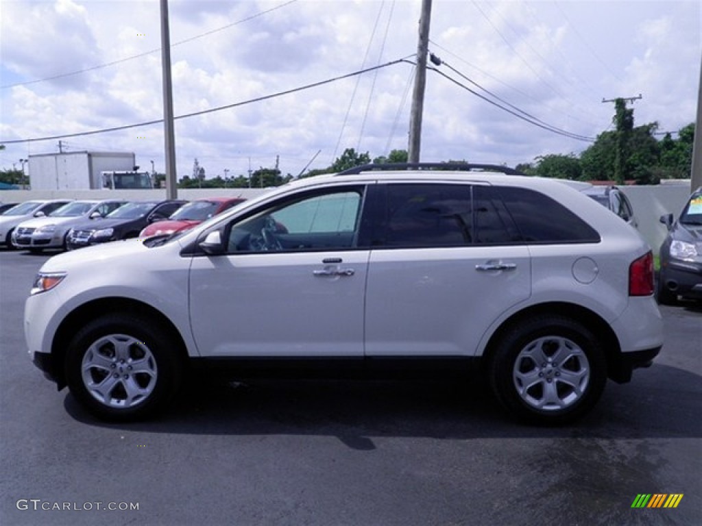 2011 Edge SEL - White Suede / Medium Light Stone photo #12