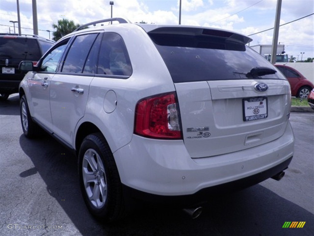 2011 Edge SEL - White Suede / Medium Light Stone photo #13