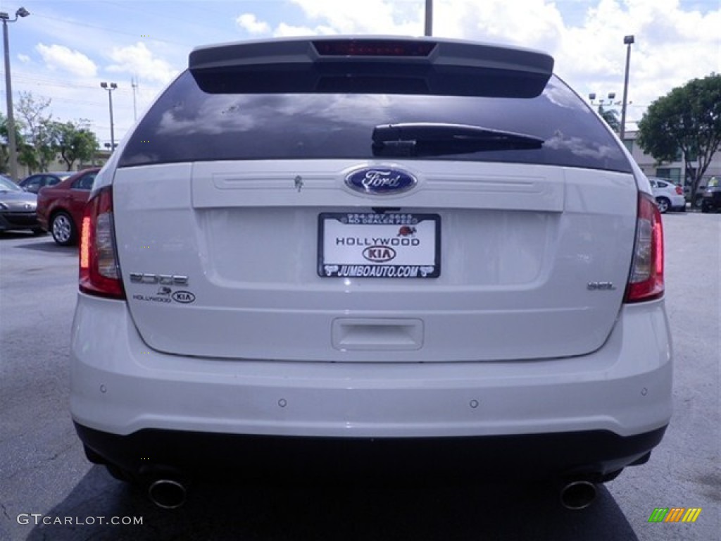2011 Edge SEL - White Suede / Medium Light Stone photo #16