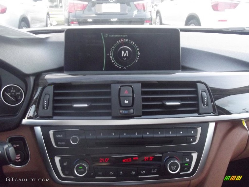 2013 3 Series 328i Sedan - Mineral White Metallic / Saddle Brown photo #11