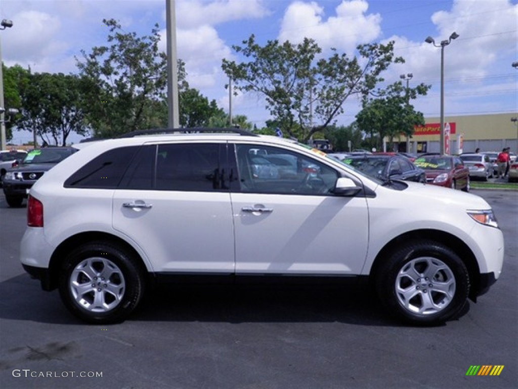 2011 Edge SEL - White Suede / Medium Light Stone photo #21