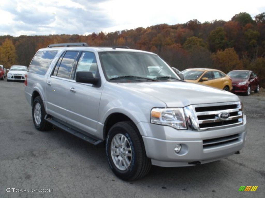Ingot Silver 2013 Ford Expedition EL XLT 4x4 Exterior Photo #72491878
