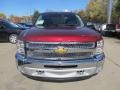 2013 Deep Ruby Metallic Chevrolet Silverado 1500 LT Extended Cab 4x4  photo #10