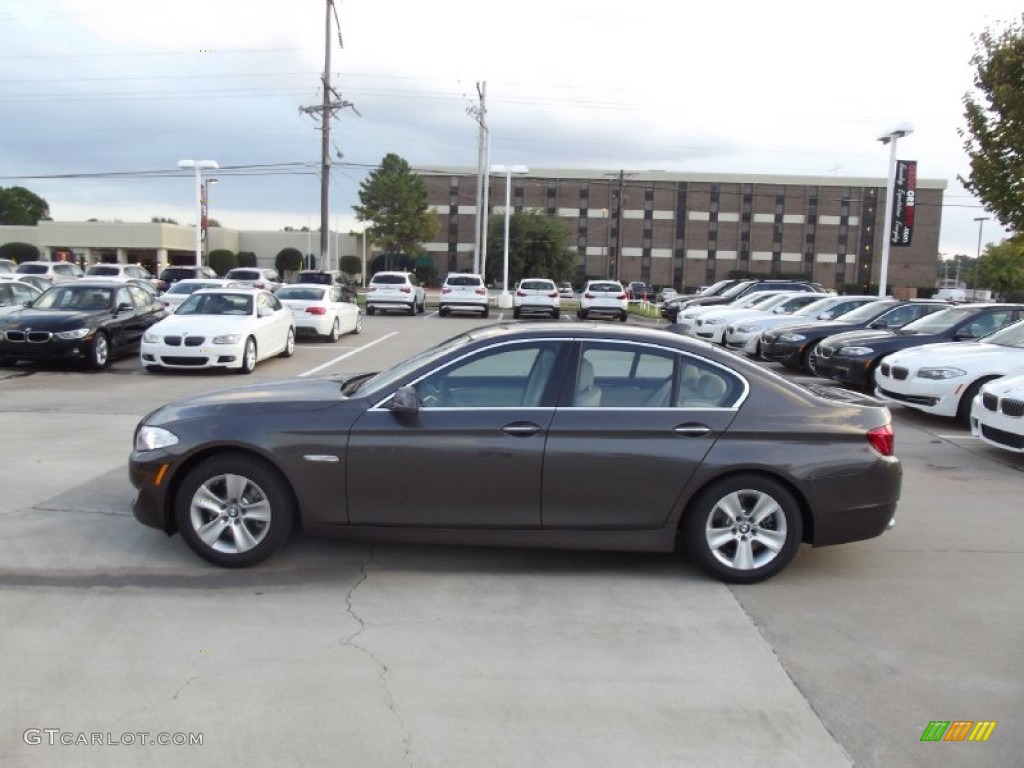 2013 5 Series 528i Sedan - Mojave Metallic / Venetian Beige photo #5
