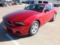 2013 Red Candy Metallic Ford Mustang V6 Premium Coupe  photo #9