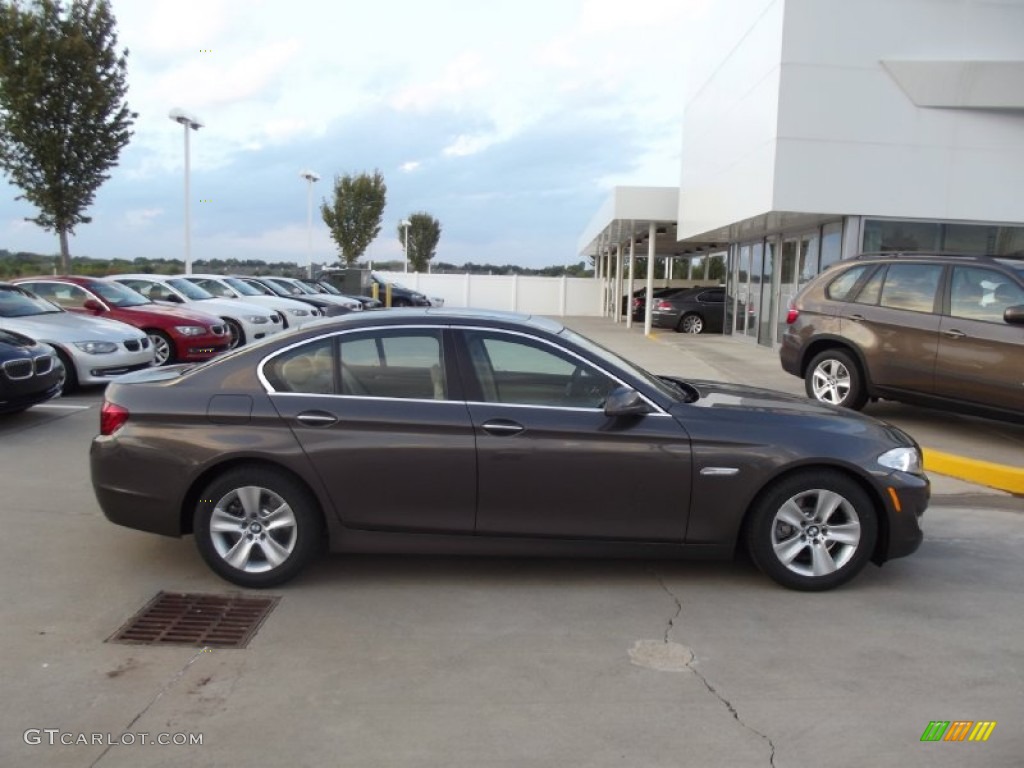 2013 5 Series 528i Sedan - Mojave Metallic / Venetian Beige photo #6