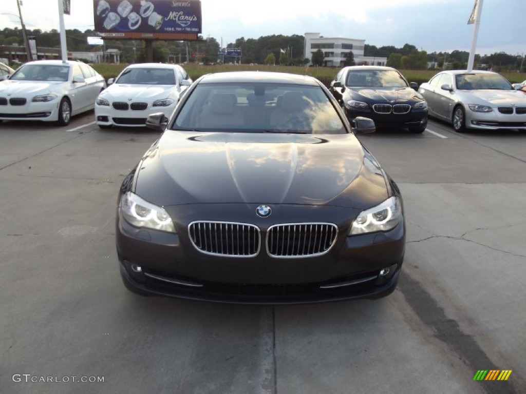 2013 5 Series 528i Sedan - Mojave Metallic / Venetian Beige photo #7