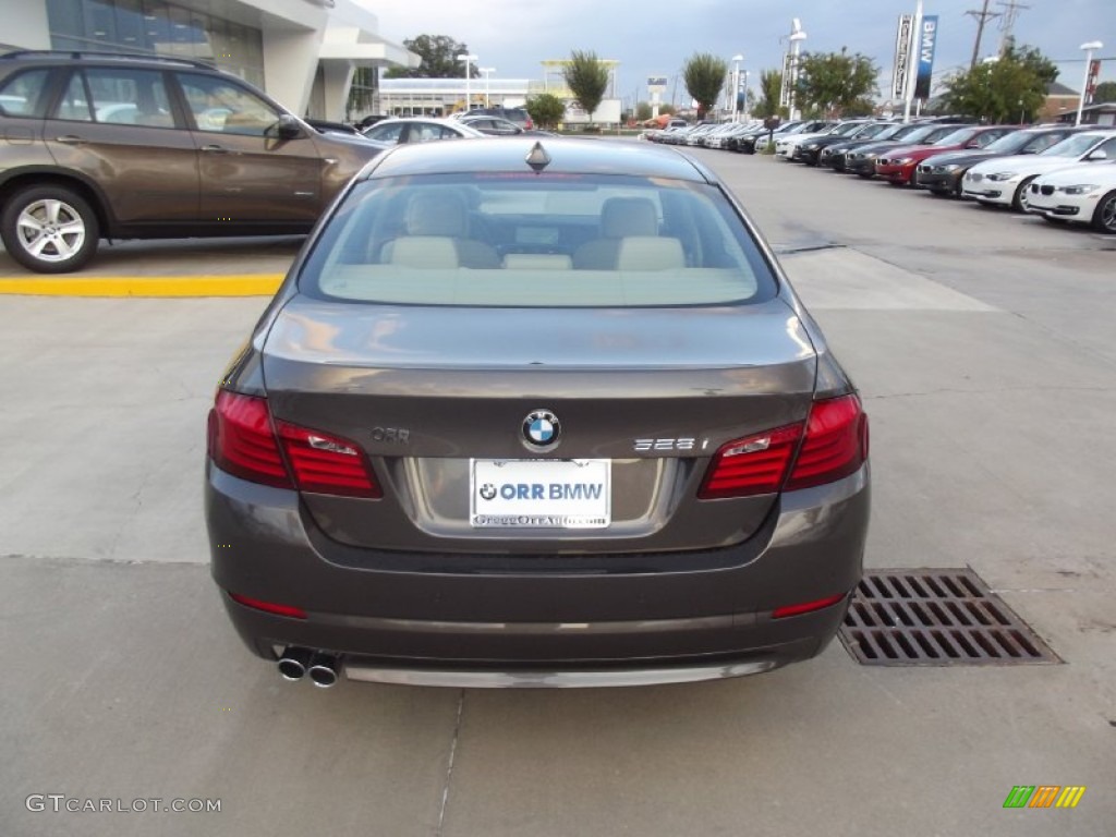 2013 5 Series 528i Sedan - Mojave Metallic / Venetian Beige photo #8