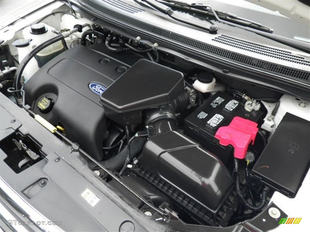 2011 Edge SEL - White Suede / Medium Light Stone photo #51