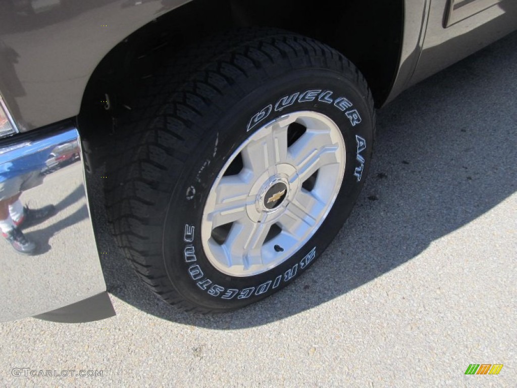 2013 Silverado 1500 LT Extended Cab 4x4 - Mocha Steel Metallic / Ebony photo #10