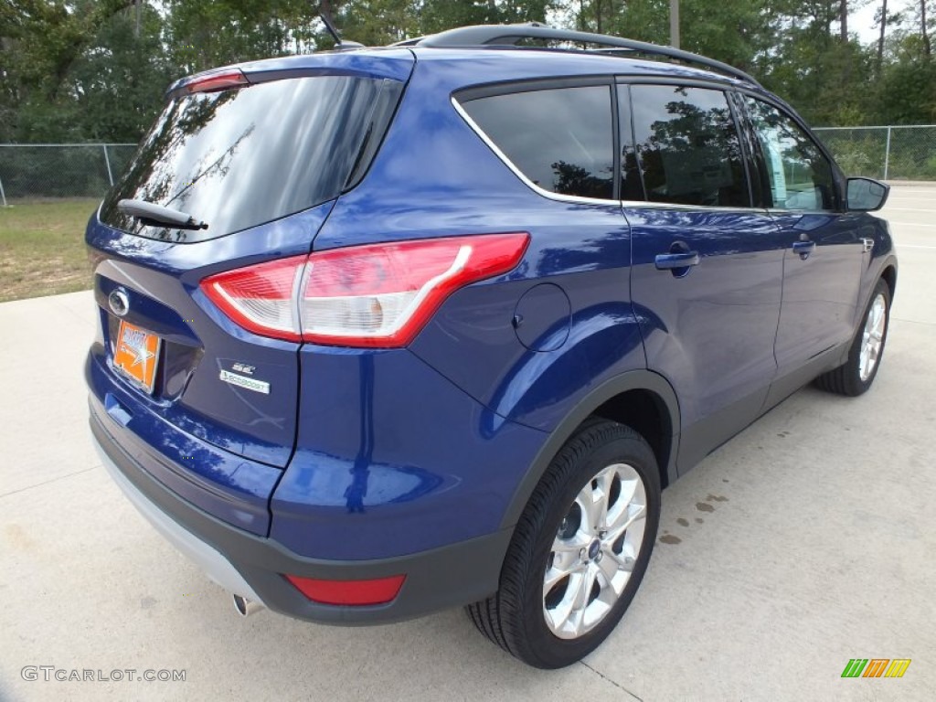 2013 Escape SE 1.6L EcoBoost - Deep Impact Blue Metallic / Medium Light Stone photo #5