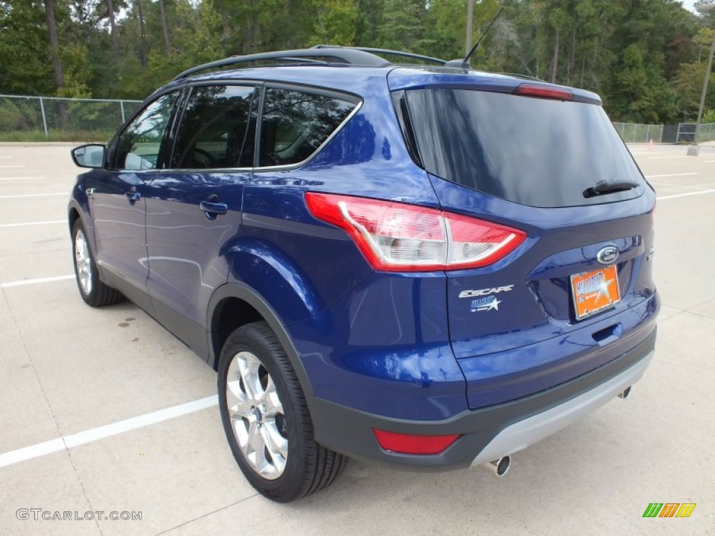 2013 Escape SE 1.6L EcoBoost - Deep Impact Blue Metallic / Medium Light Stone photo #7