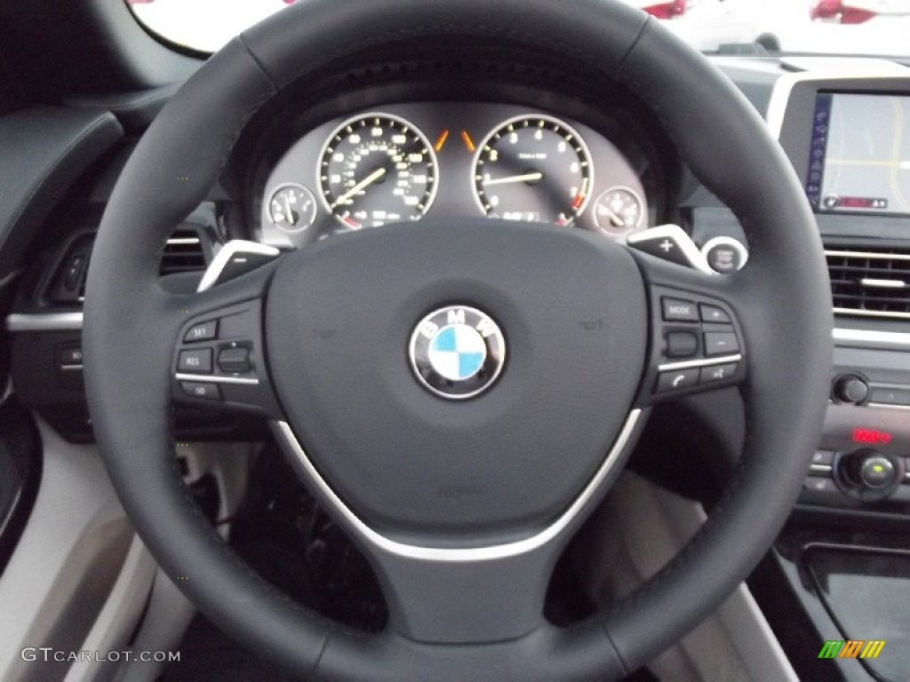 2013 6 Series 650i Convertible - Titanium Silver Metallic / Ivory White photo #10