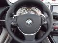 Ivory White 2013 BMW 6 Series 650i Convertible Steering Wheel