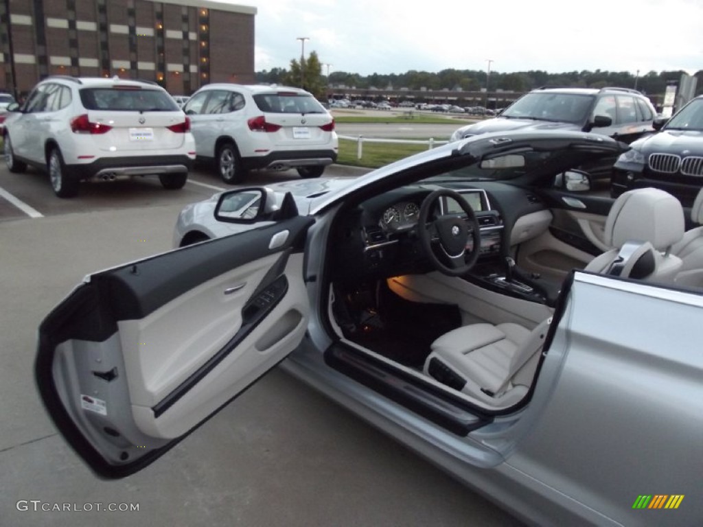 2013 6 Series 650i Convertible - Titanium Silver Metallic / Ivory White photo #12