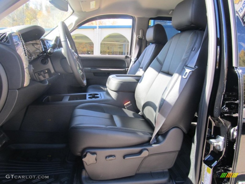 2013 Silverado 1500 LT Crew Cab 4x4 - Black / Ebony photo #12