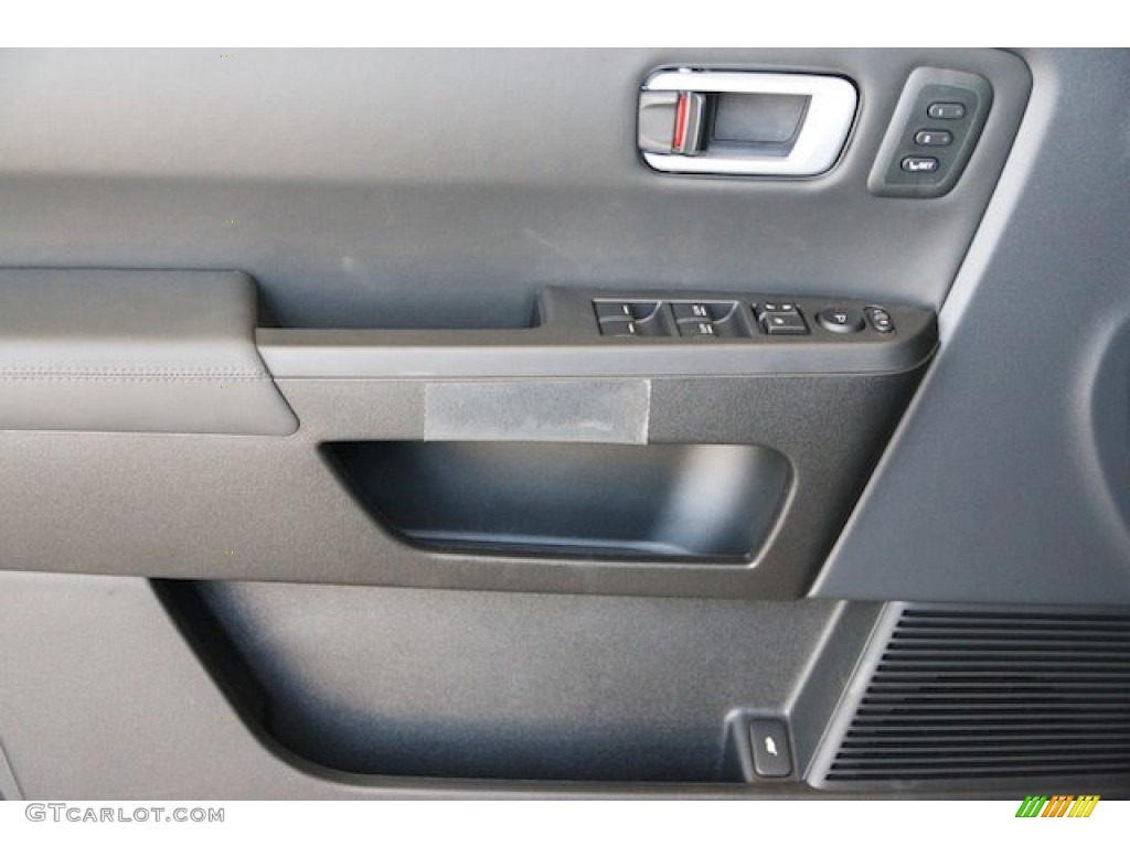 2013 Honda Pilot Touring Black Door Panel Photo #72493540