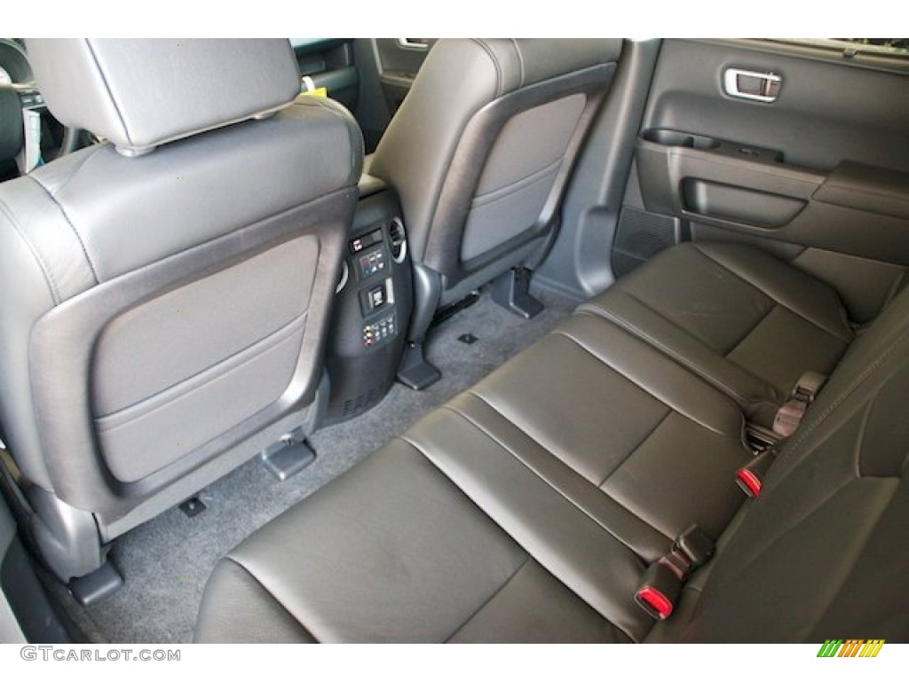 Black Interior 2013 Honda Pilot Touring Photo #72493648