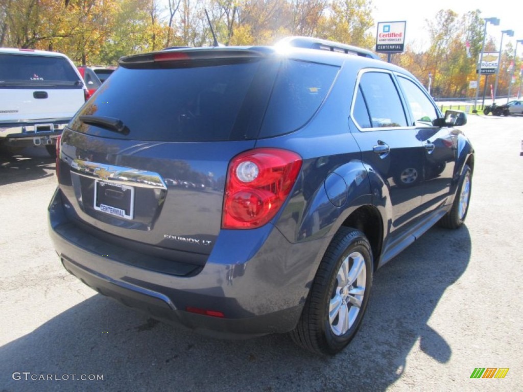 2013 Equinox LT AWD - Atlantis Blue Metallic / Jet Black photo #7