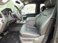 Black 2012 Ford F350 Super Duty Lariat Crew Cab 4x4 Interior Color