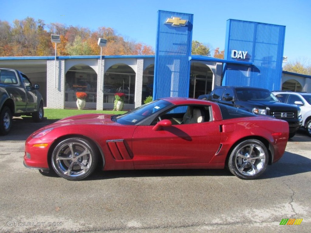 2013 Corvette Grand Sport Coupe - Crystal Red Tintcoat / Cashmere photo #2