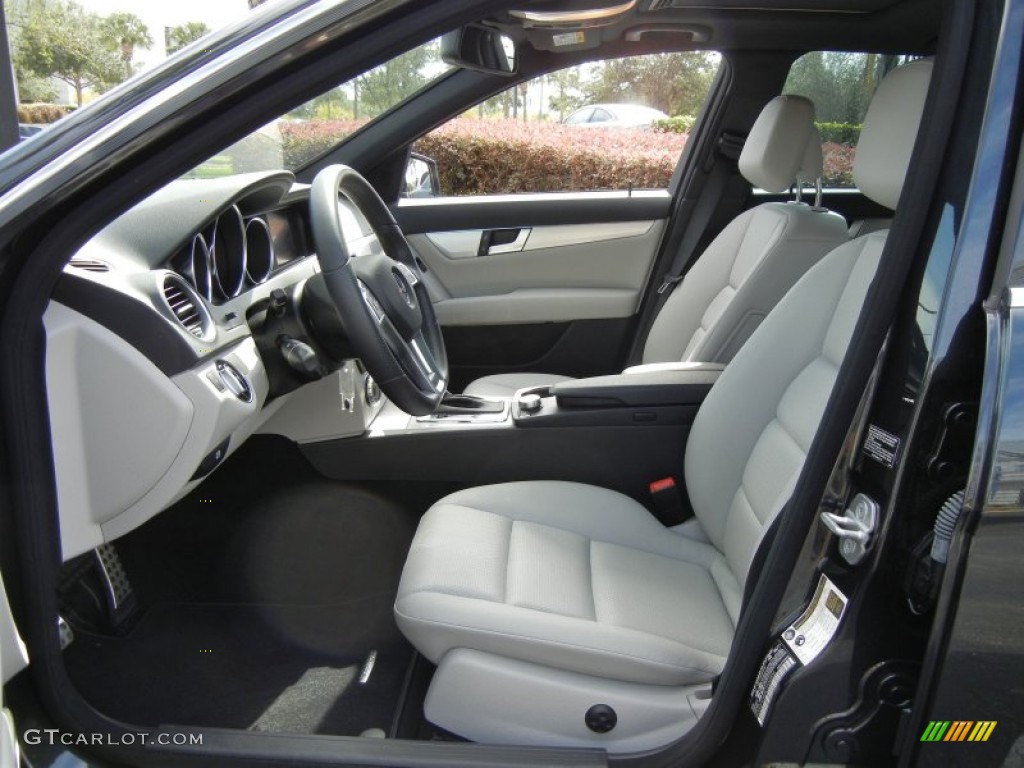 2012 Mercedes-Benz C 250 Luxury Front Seat Photo #72495486