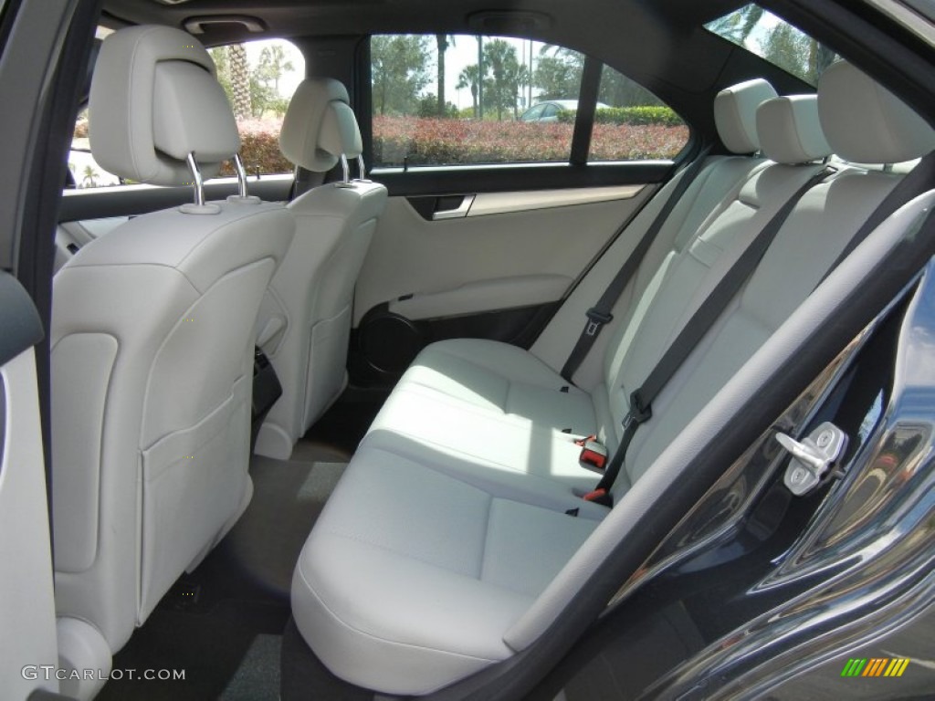 2012 Mercedes-Benz C 250 Luxury Rear Seat Photos