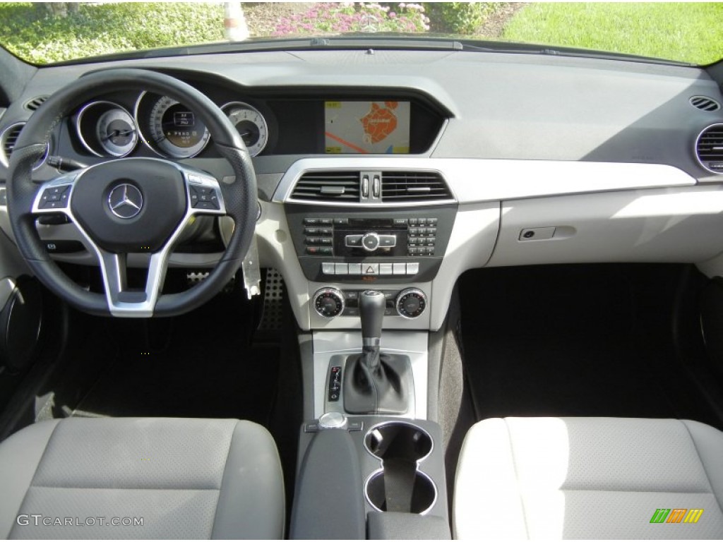 2012 Mercedes-Benz C 250 Luxury Ash Dashboard Photo #72495664